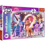 Puzzel 24 stuks The joy of the Ponies - My Little Pony - TREFL 31514338